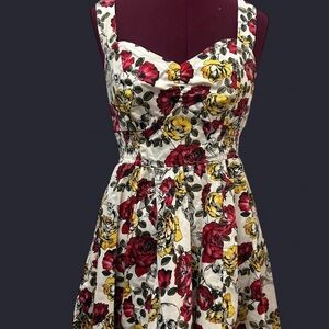 Floral Print Women's Dress